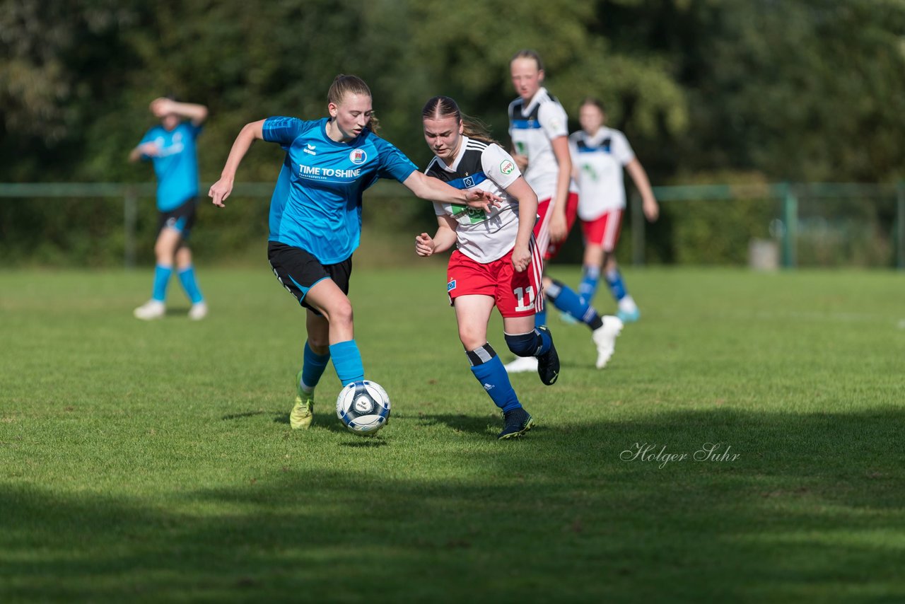 Bild 153 - wBJ VfL Pinneberg - Hamburger SV 2 : Ergebnis: 1:3